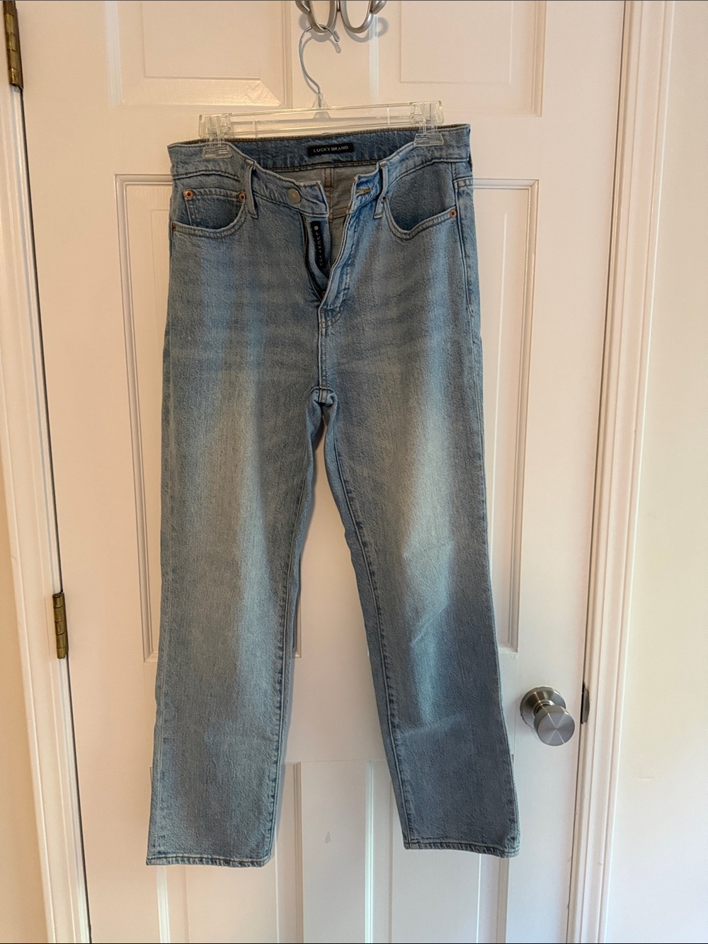 Lucky Brand Light Blue Straight-Leg Jeans
